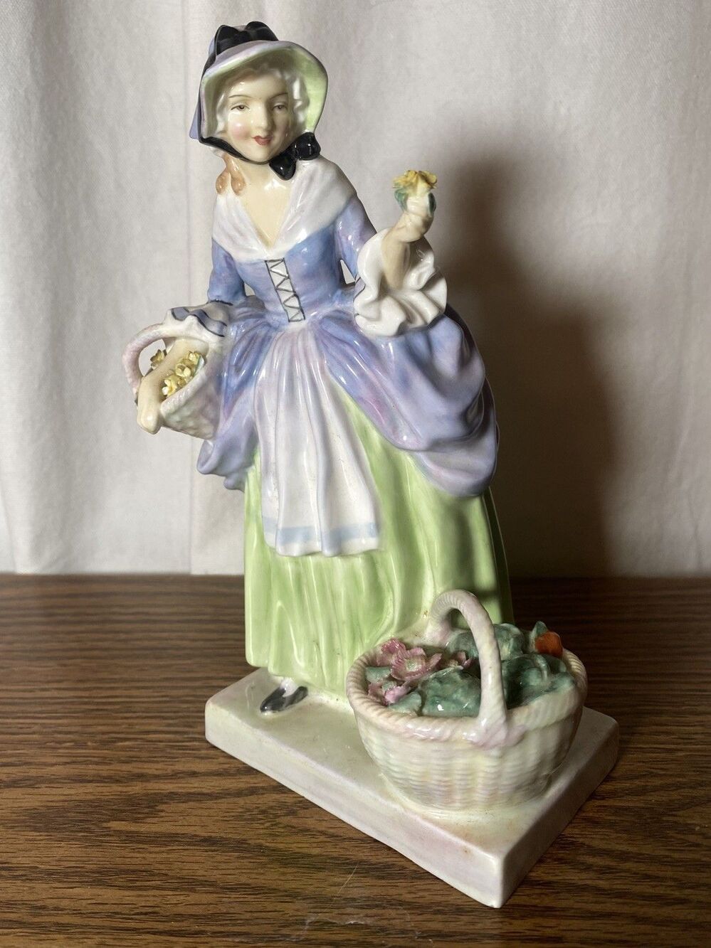Vintage Royal Doulton “Spring Flowers” HN 1807 Bone China Figurine EXCELLENT